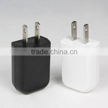 5V1A universal usb wall charger, mobile travel charger