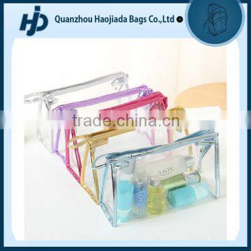 Clear Transparent PVC Cosmetic Organizer Makeup Pouches Bag