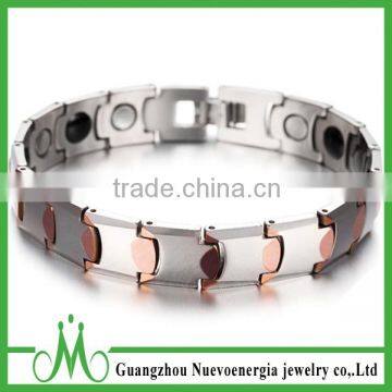High Quality New Fashion Energy Tungsten Jewelry Tungsten Magnetic Bracelet for Men