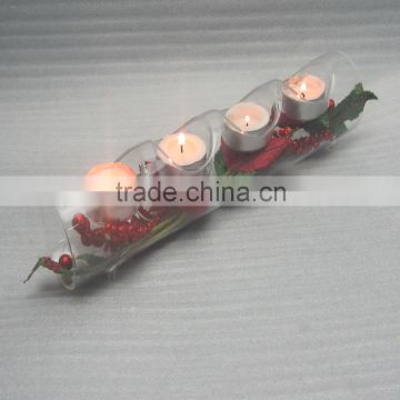 wholesale tube de verre bougeoir made in China                        
                                                Quality Choice