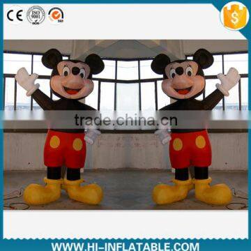 Best Selling inflatable cartoon mickey mouse for outdoor DECORATION,advertising