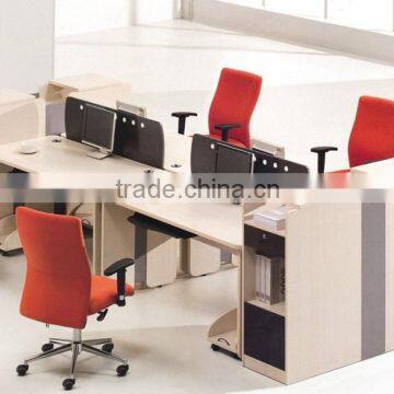 wholesale furniture office work station patition with desk side cabinet(SZ-WST675)