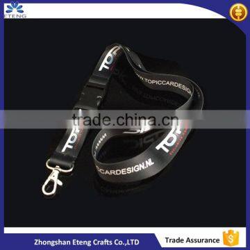 High definition polyester neck lanyard with custom made logo