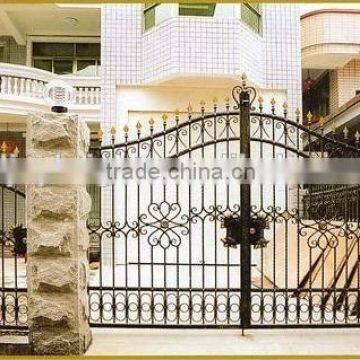 Wrought Iron Exterior Door,double Gate,security Gate, photo-5