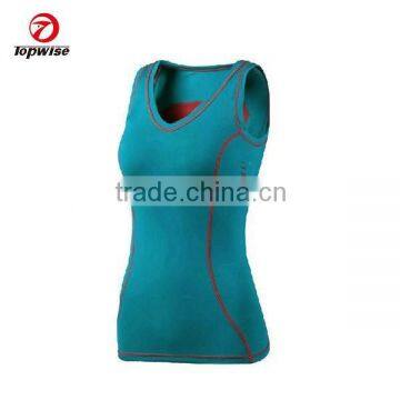 Summer style 100%spandex ladies designer waistcoats