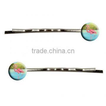 Fashion Rose Color Metal Alloy Bobby Pins photo-2