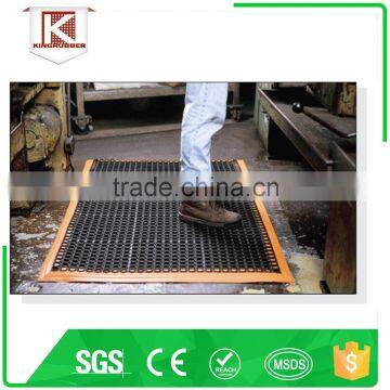 Acid-resistant rubber matting rubber pad factory