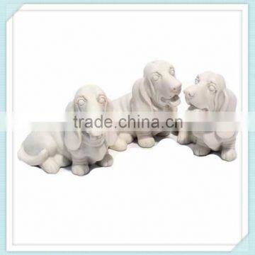 DIY Bisque Dog Unpainted Ceramic Figurine                        
                                                Quality Choice