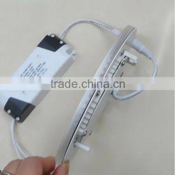 Double Color LED Panel Light 10W 15W 20W Blue+White/Warm White Round Ultrathin LED Ceiling Lamp photo-5