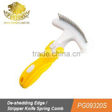 Single Row Spring Comb Pet Dog Grooming