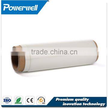 Electrical insulating colored rigid transparent metalized pet film