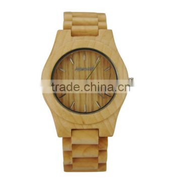 create your own brand water resistant men oem china watch factory bamboo watch bewell wooden watch