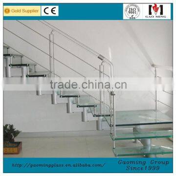 Glass Stair Handrails/Tempered Glass Railing