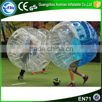 Customize belly bumper ball inflatable bubble soccer for sale