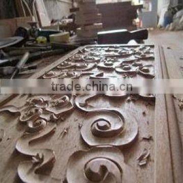 hand carved wooden door patterns