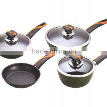 7PCS Porcelain Enamel Cookware Set C1128