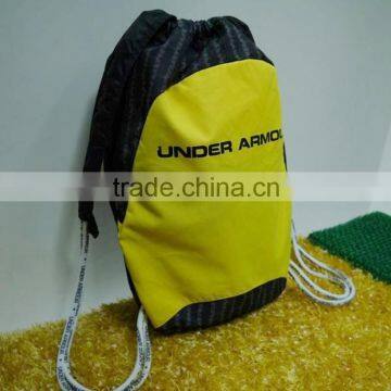 2016 Coulorful Customized Non Woven Drawstring Bag for Shopping Gift Wrapping Plastic Bags photo-5