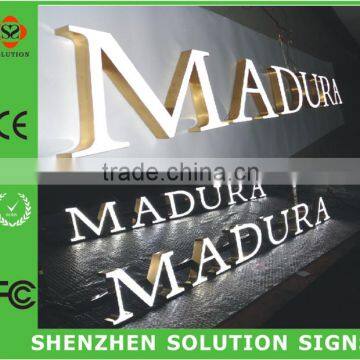 Front Lit Logo Letter Large Size Letter Wall Sign photo-6