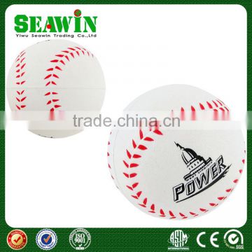 premium PU foam baseball stress toy baseball