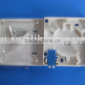 FTTH fiber optic face plate