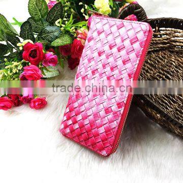 Good Qulity Hot Selling Ladies PU Leather Long Slim Multicolor Purse Women Wallet photo-5