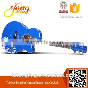 Blue Color Guitar Musical Instrument (TL-0038)