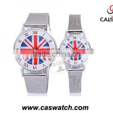 The Best Mesh band pair couple watch quartz couple watch