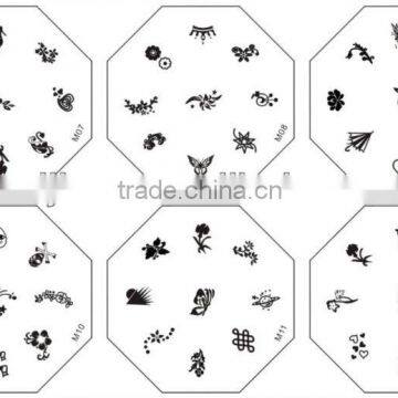 konad stamping nail art plate