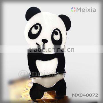 MX040072 fuse stained glass panda table stand decoration for home decoration item