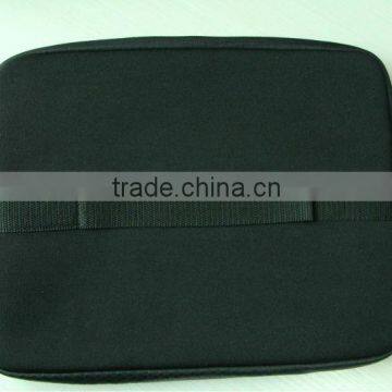 High quality black neoprene free sample 17 inch laptop bag