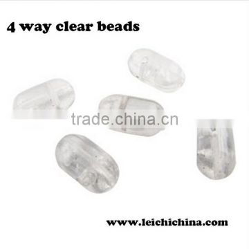 High quality 4 way clear beads fishing accessory