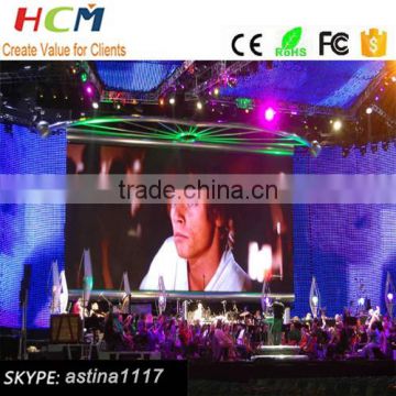 Fullcolor P5 P6 outdoor rental led display screen P8 P10 die casting aluminium rental cabinet outdoor SMD led panel                        
                                                Quality Choice