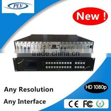 Best selling 17*17 hot plug video/audio hybrid video matrix switcher                        
                                                Quality Choice
