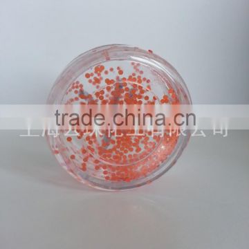 Glitter powder glitter pigment plastic pigment flame red