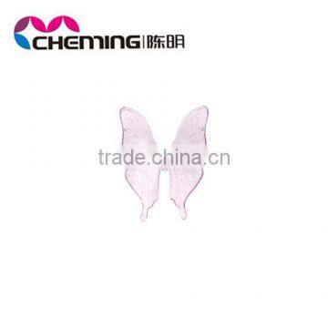 wholesale cheap loose colorful acrylic decorative butterfly pendant