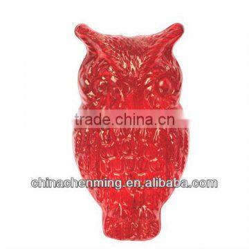 cute transparent acrylic owl pendant