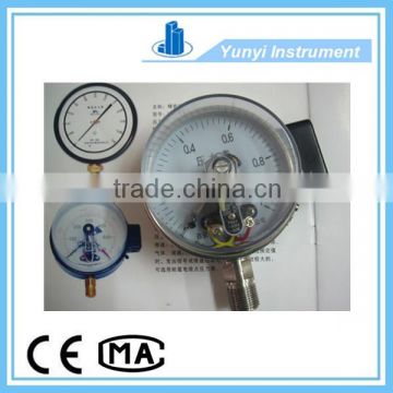 Magnetic-asstisted Electric contact cheap pressure gauge