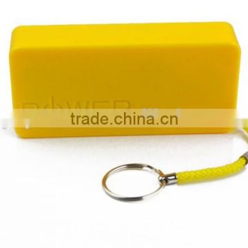 5200mAh External power bank with keychain promotional gift for mobile phone