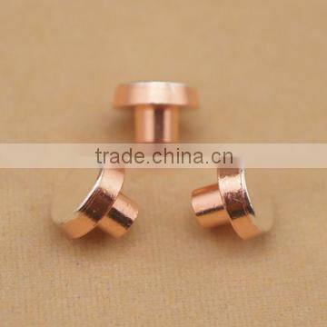 Welding Bimetal silver copper sheet contact tips for car spare parts