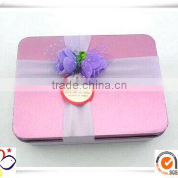 new product wedding box/christmas cookie tin box/christmas tin box