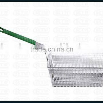 Hot Sale Wire Basket Fryer With Vinyl Handle, Commercial Kitchen Accessories photo-3