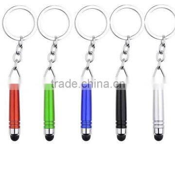 plastic keyring stylus pen