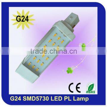 High Lumen 8W 5630 SMD G24 LED PL Light