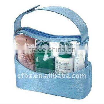 BOPP pvc soft zipper bag