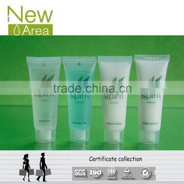 dia 25mm 30ml squeeze plastic tube for hotel hand lotion packed