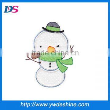 Wholesale sew on embroidery christmas gift patch CXB-180