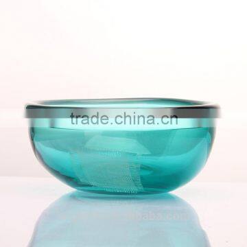 Glass Promotion Bowl Vase Colour Decor Cheap photo-3