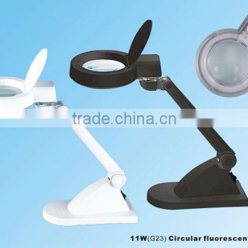 magnifying work lamp/glass magnifier lamp loupe/magnifying lamp white