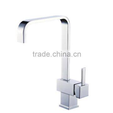 Hot selling single handle hot & cold water saving basin kitchen faucet