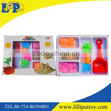 Popular funny environmental magic sand with window box